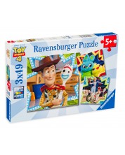 Παζλ Ravensburger 3 x 49 κομμάτια - Φιλίες στην Ιστορία των Παιχνιδιών 4