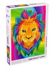 Παζλ Roovi 1000 κομμάτια - Αφηρημένο λιοντάρι -1