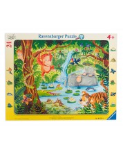 Παζλ Ravensburger 24 κομμάτια - Φίλοι της Ζούγκλας