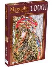 Παζλ Magnolia 1000 κομμάτια - Αφρικανή -1