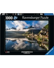 Παζλ Ravensburger 1000 κομμάτια - Το θρυλικό Hallstatt -1