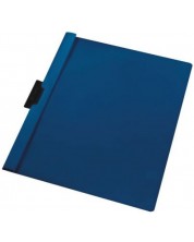 Φάκελος με μεταλλικό κλιπ Herlitz - Για 30 φύλλα, μπλε -1