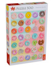 Παζλ Trefl 500 κομμάτια - Donuts -1