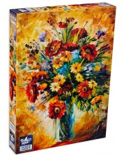Παζλ Black Sea Premium 1000 κομμάτια - Μαγικά Λουλούδια -1