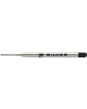 Ανταλλακτικό στυλό Ico Silver - 0,8 mm, μαύρο