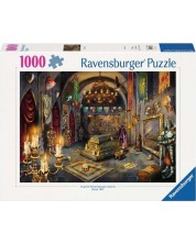 Παζλ Ravensburger 1000 κομμάτια - Το Κάστρο του Βαμπίρ -1