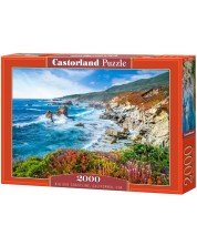 Παζλ Castorland 2000 τεμαχίων -Big Sur Coast, Καλιφόρνια, Ηνωμένες Πολιτείες