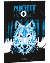 Φάκελος με λάστιχο Ars Una Nightwolf - А4