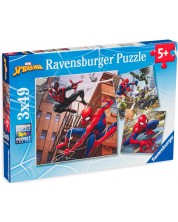 Παζλ Ravensburger 3 x 49 κομμάτια - Spiderman -1