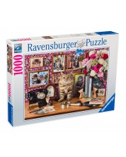 Παζλ Ravensburger από 1000 κομμάτια - Το χαριτωμένο γατάκι