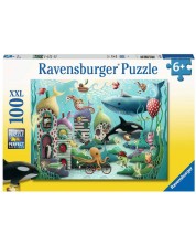 Παζλ Ravensburger 100 κομμάτια XXL - Υποβρύχια θαύματα