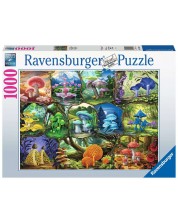 Παζλ Ravensburger 1000 κομμάτια -Όμορφα μανιτάρια