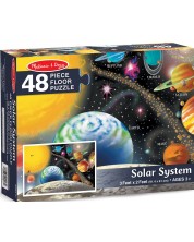 Παζλ δαπέδου Melissa & Doug - Ηλιακό σύστημα, 48 κομμάτια