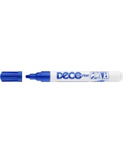 Μαρκαδόρος διαρκής Ico Deco - Στρογγυλή μύτη, μπλε