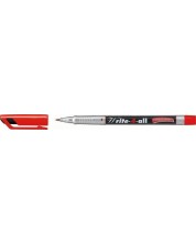 Μόνιμο στυλογράφος  Stabilo - Write-4-All, 0.7 mm,κόκκινο -1