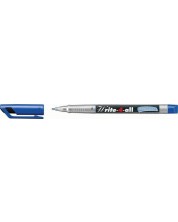 Μόνιμος στυλογράφος Stabilo - Write-4-All, 0,7 mm, μπλε -1