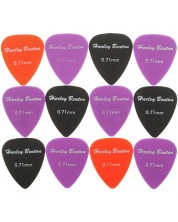 Πένα κιθάρας Harley Benton - Pick Set, 0.71mm, 12 τεμάχια, πολύχρωμες -1