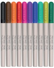 Μόνιμοι μαρκαδόροι Adel Prime Ink - 10 χρώματα -1