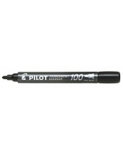 Ανεξίτηλος μαρκαδόρος Pilot 100 - μαύρος -1