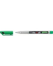 Μόνιμος στυλογράφος Stabilo - Write-4-All, 0,7 mm,πράσινος -1