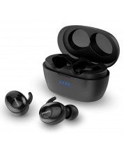 Ασύρματα ακουστικά Philips - Upbeat, Bluetooth, μαύρα