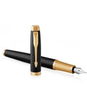 Πένα με κουτί Parker Royal IM Premium - Μαύρο, М -1