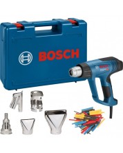 Πιστόλι θερμού αέρα με εξαρτήματα Bosch - Professional GHG 23-66, 2300W, 50 – 650 °C -1