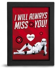 Αφίσα με κορνίζα The Good Gift Movies: Star Wars - I will always miss you -1