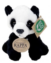 Λούτρινο παιχνίδι  Rappa Eco friends - Panda, 15 cm -1