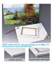 Καμβάς ζωγραφικής Foska - 24 x 30 cm