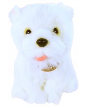 Λούτρινο παιχνίδι  Rappa Eco Friends - Dog West Highland White Terrier, 23 cm -1