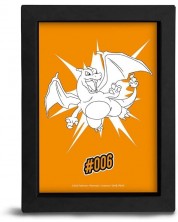 Αφίσα με κορνίζα  The Good Gift Games: Pokemon - Charizard (POP Color) -1