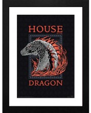 Αφίσα με κορνίζα  GB eye Television: House of the Dragon - Red Dragon