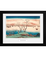 Αφίσα με κορνίζα GB eye Art: Hiroshige - Cherry Blossom at Gotenya