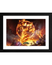 Αφίσα με κορνίζα GB eye Games: World of Warcraft - Ragnaros