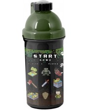 Πλαστικό μπουκάλι Paso Start Game - με ιμάντα ώμου, 500 ml