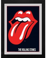 Αφίσα με κορνίζα GB eye Music: The Rolling Stones - Lips -1