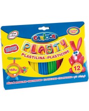 Πλαστελίνη Carioca Plasty - 12 χρώματα