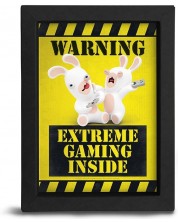 Αφίσα με κορνίζα The Good Gift Games: Raving Rabbids - Extreme Gaming Inside
