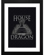Αφίσα με κορνίζα  GB eye Television: House of the Dragon - Iron Throne