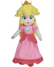 Λούτρινη φιγούρα Nintendo Games: Super Mario Bros. - Princess Peach, 25 cm -1