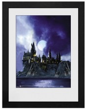 Αφίσα με κορνίζα GB eye Movies: Harry Potter - Hogwarts Painted -1