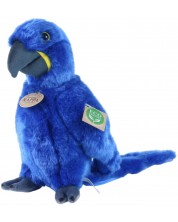 Λούτρινο παιχνίδι Rappa Eco friends - παπαγάλος μπλε Ara, 25cm -1