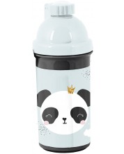 Πλαστικό μπουκάλι Paso Panda - Με ιμάντα ώμου, 500 ml