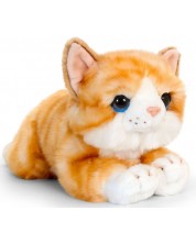 Λούτρινο παιχνίδι Keel toys - Ξαπλωτό γατάκι, πορτοκαλί, 32 εκ -1