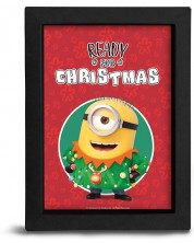 Αφίσα με κορνίζα  The Good Gift Animation: Minions - Ready for Christmas