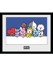 Αφίσα με κορνίζα GB eye Animation: BT21 - Group -1