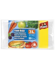 Σακούλες τροφίμων  Fino - Mikroten, 3 L, 25 х 35 cm,50 τεμάχια -1