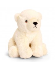 Λούτρινο παιχνίδι Keel Toys Eco - Πολική αρκούδα, 18 εκ
