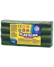 Πλαστελίνη Astra - 1 kg, Σκούρο πράσινο -1